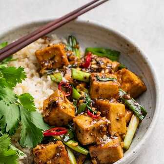 Black pepper tofu
