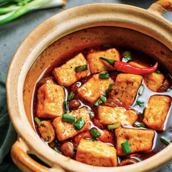 Braised tofu