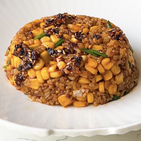 Butter garlic corn rice