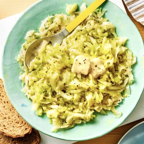 Buttered cabbage