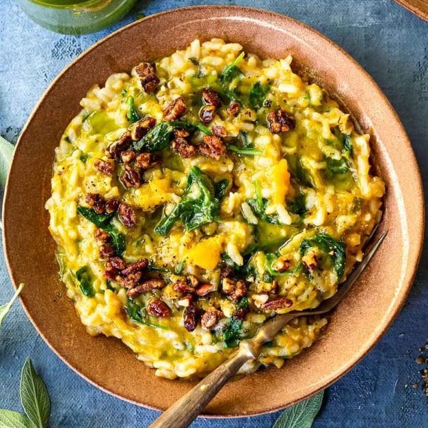 Butternut risotto