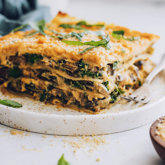 Butternut squash lasagna