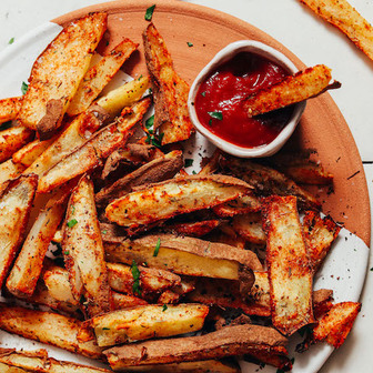 Cajun baked fries