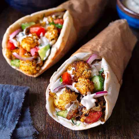 Cauliflower shawarma