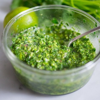 Chimichurri sauce