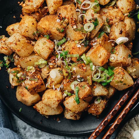 Cumin chili home fries