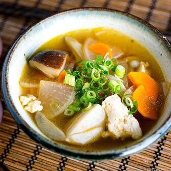 Daikon vegetable stew