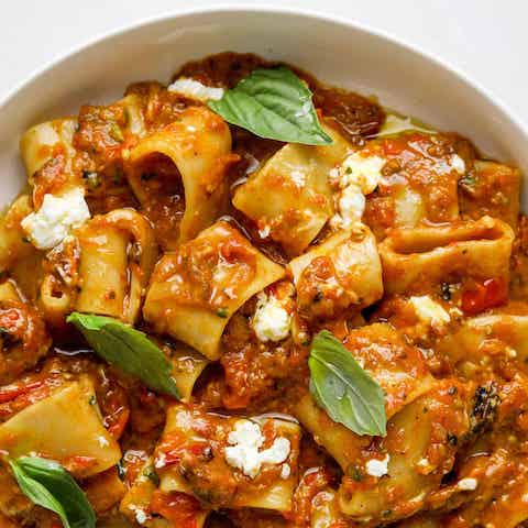Eggplant ragu