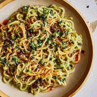 Ginger scallion ramen