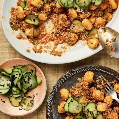 Gochujang and tofu ragu