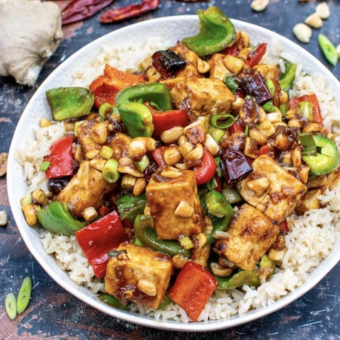 Kung pao tofu