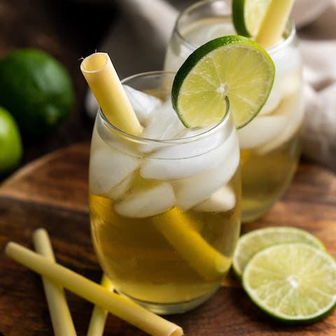 Lemongrass iced tea
