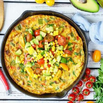 Masala frittata