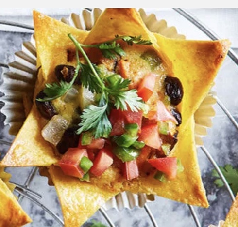 Muffin Tin Mini Tostadas