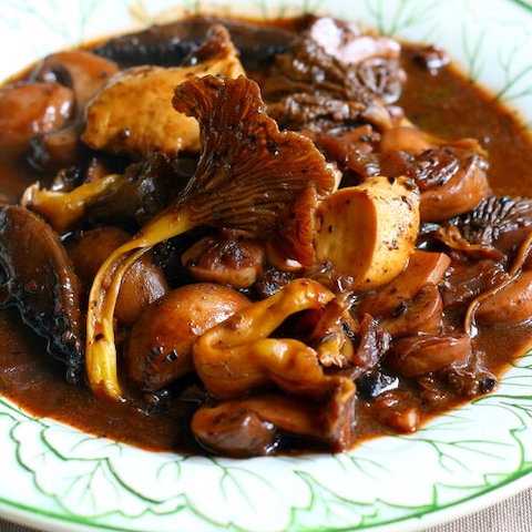 Mushroom peposo