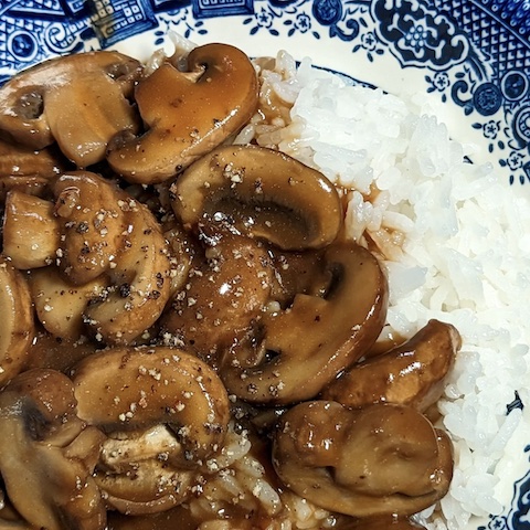 Mushroom rice