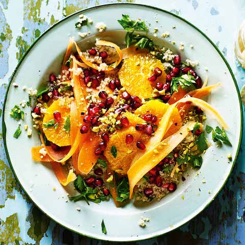 Orange & quinoa salad
