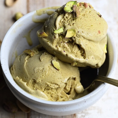 Pistachio ice cream