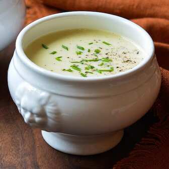 Potato leek soup