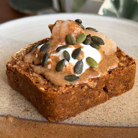 Pumpkin breakfast bread