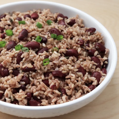 Rice & peas