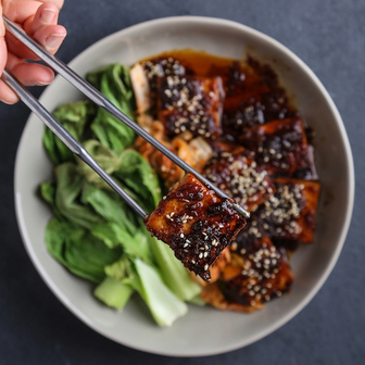 Sambal ginger tofu