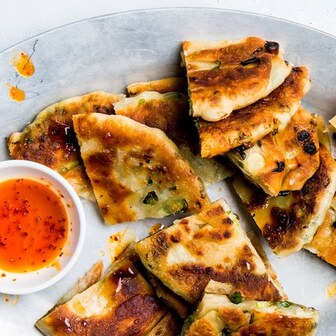 Scallion pancakes