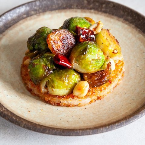Sichuan-Style Brussels Sprouts