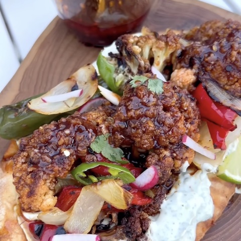 Smoked chipotle cauliflower