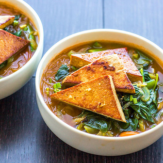 Spicy lemongrass soup