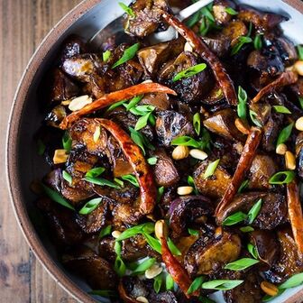 Szechuan eggplant