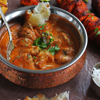 Tandoori tofu tikka masala