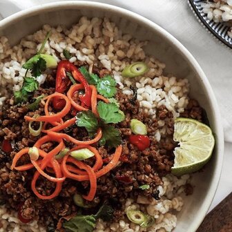 Thai basil mince