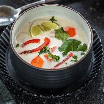 Tom kha tofu