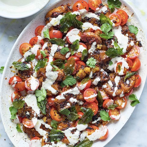 Tomato & Mint Salad