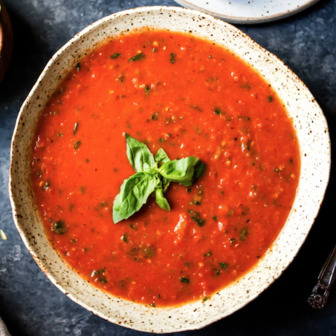 Tomato basil soup