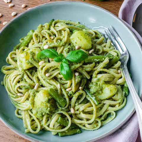 Trenette al pesto