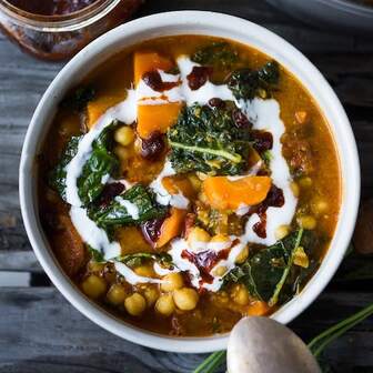 Tunisian chickpea stew