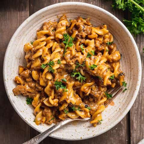 Vegan hamburger helper