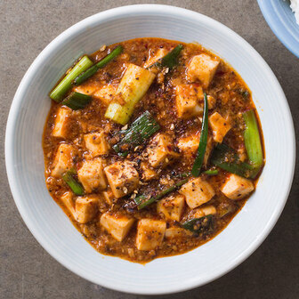 Vegan mapo tofu