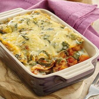 Vegetable lasagna