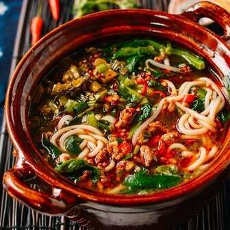 Yunnan rice noodle soup